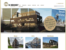Tablet Screenshot of kdbv.nl